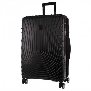 Black Pierre Cardin 54cm CABIN Hard Shell Case | 8691-EUIYM