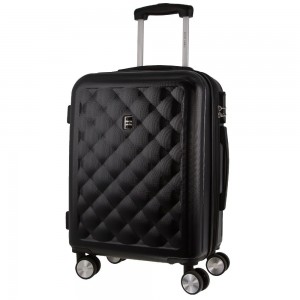 Black Pierre Cardin 54cm CABIN Hard Shell Case | 4231-XPWRB