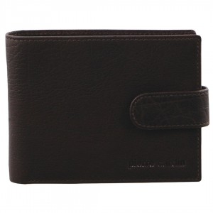 Brown Pierre Cardin Rustic Leather Wallet | 2486-EDOFL