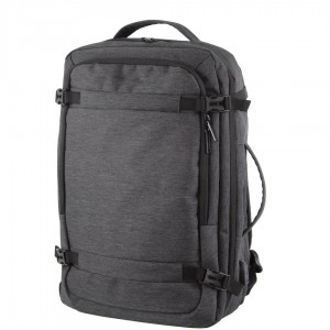 Grey Pierre Cardin Travel & Business Backpack with Built-in USB Port | 1268-QEWYC