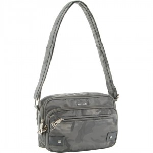 Grey / Camo Pierre Cardin Anti-Theft Cross Body Bag | 2967-UJBOW