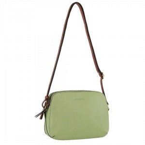 Jade Pierre Cardin Leather Classic Crossbody Bag | 9024-TLCHN