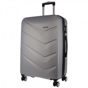 Silver Pierre Cardin 54cm CABIN Hard Shell Case | 1082-LMAKN