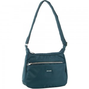 Turquoise Pierre Cardin Anti-Theft Cross Body Bag | 9308-RKIST