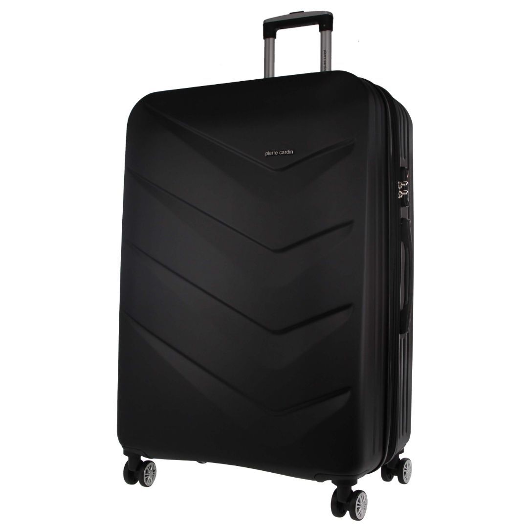 Black Pierre Cardin 54cm CABIN Hard Shell Case | 2709-AIEBM