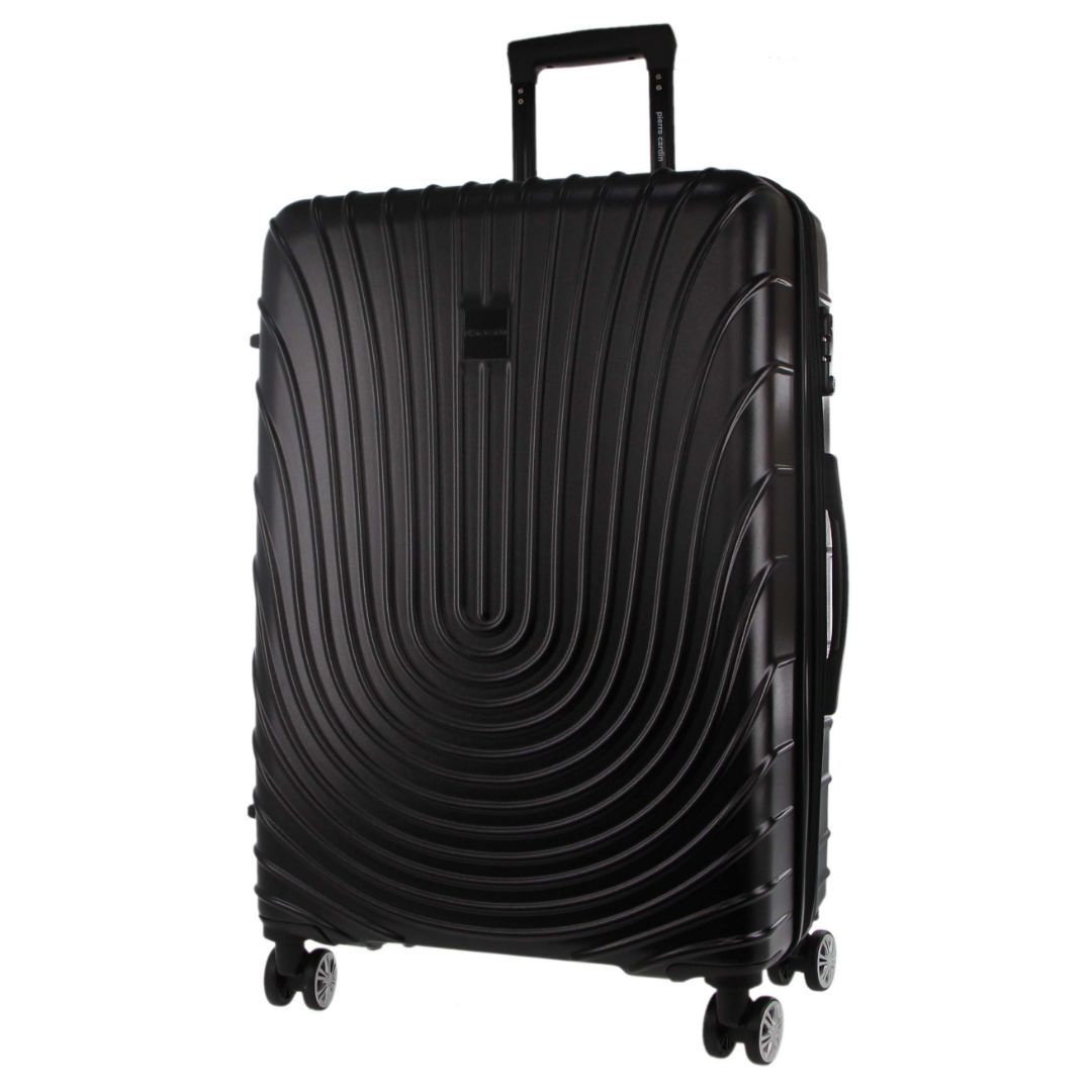 Black Pierre Cardin 54cm CABIN Hard Shell Case | 8691-EUIYM