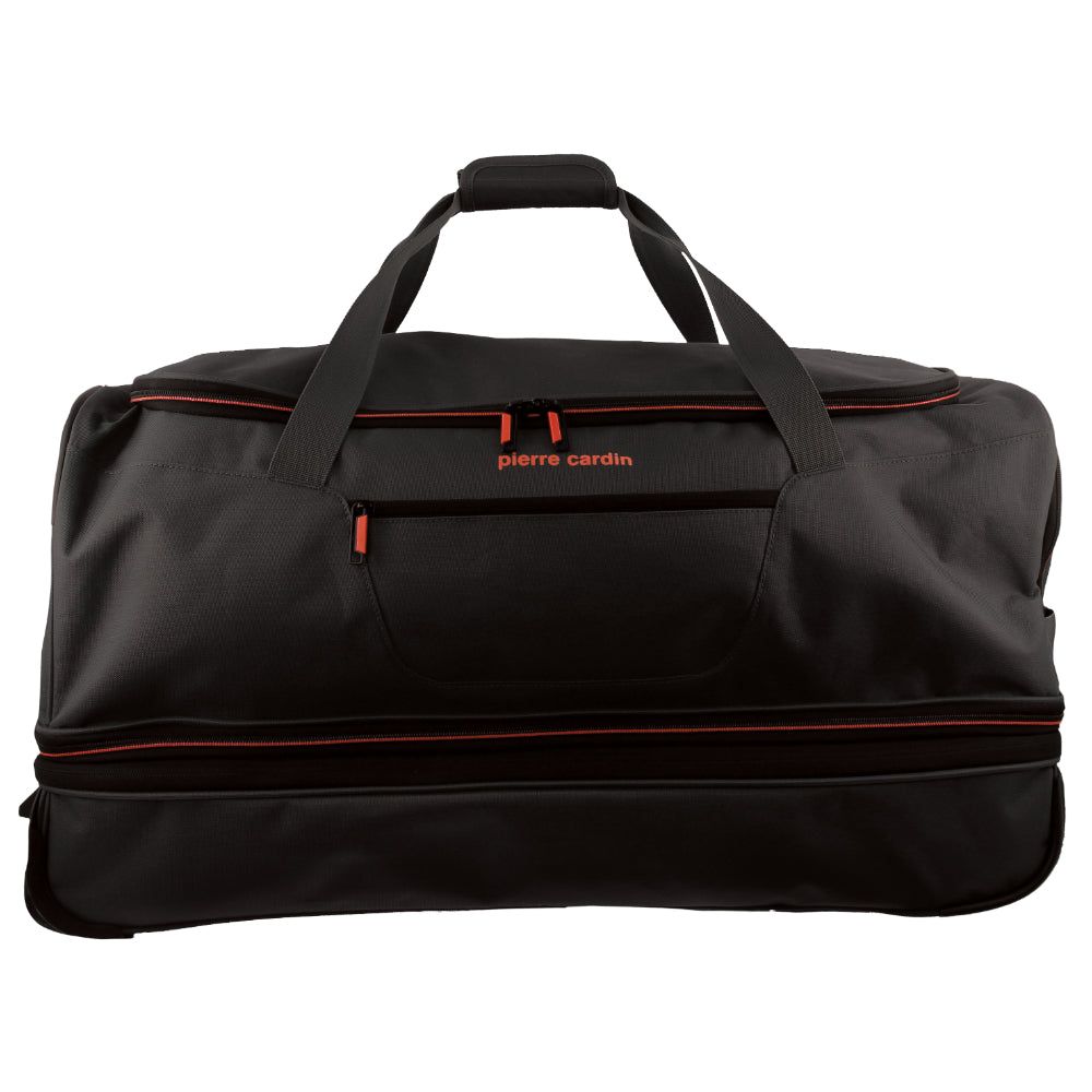 Black Pierre Cardin 72cm Medium Soft Trolley Case | 3072-OPDIJ