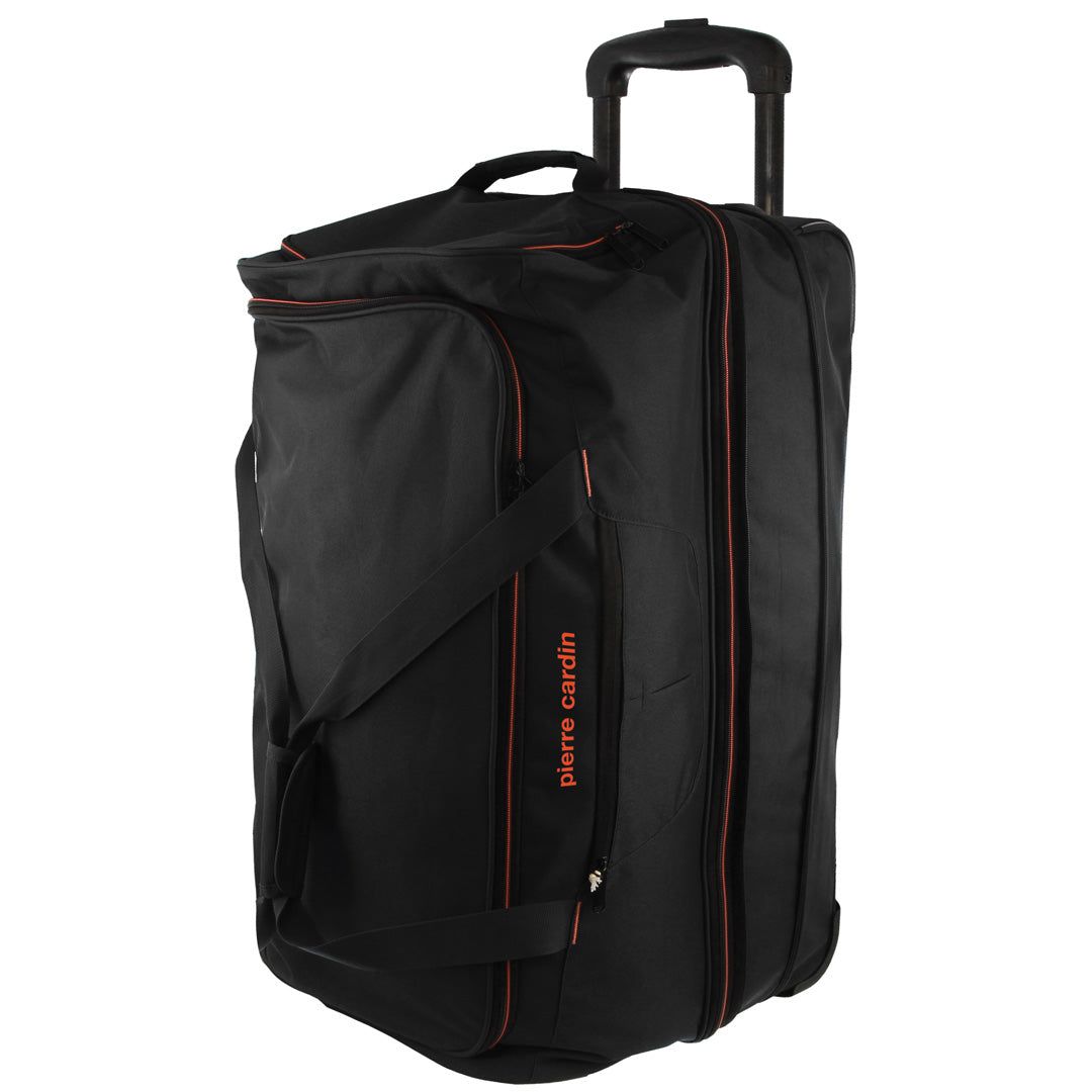 Black Pierre Cardin 72cm Medium Soft Trolley Case | 2478-SXCVQ