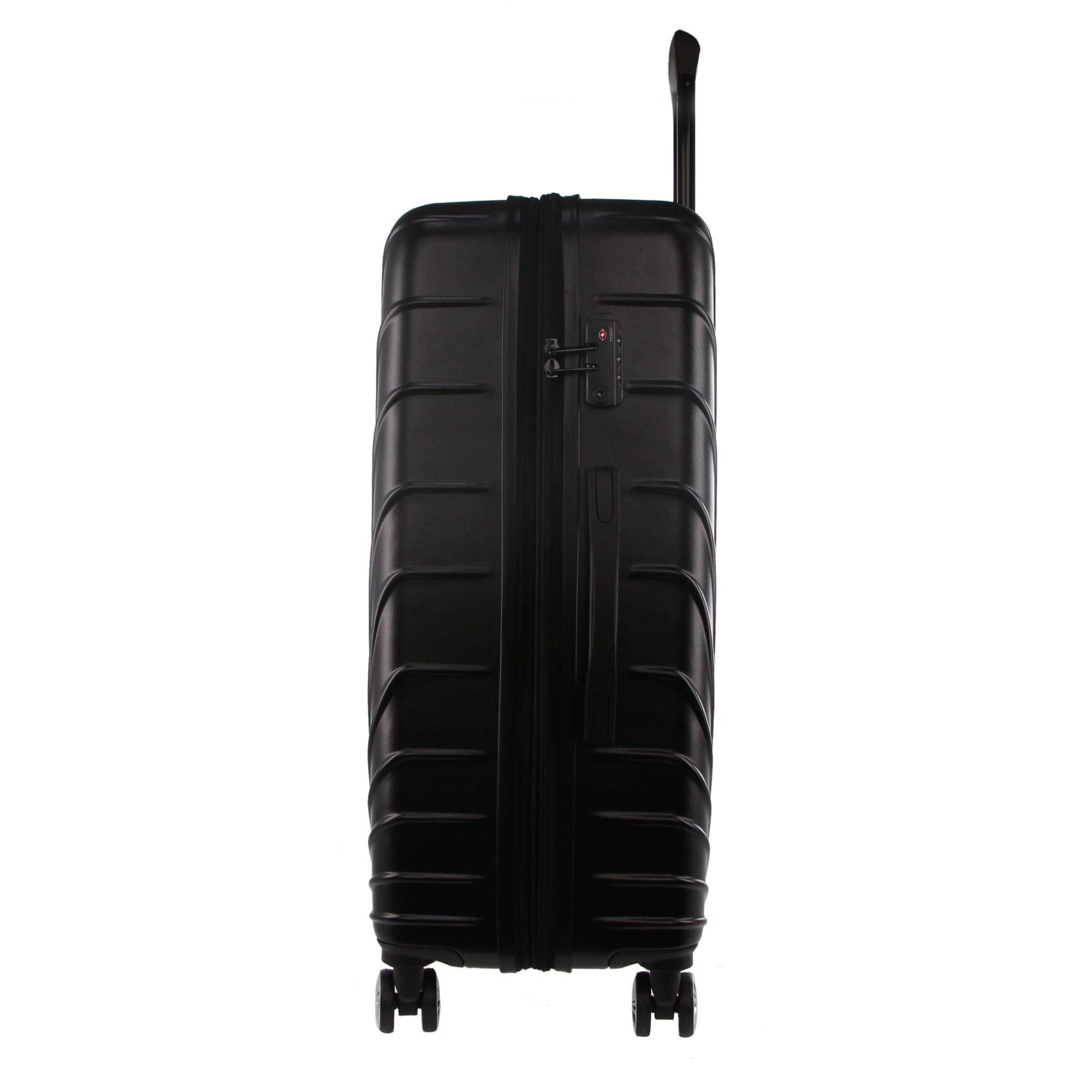 Black Pierre Cardin 80cm LARGE Hard Shell Case | 2405-HYURF