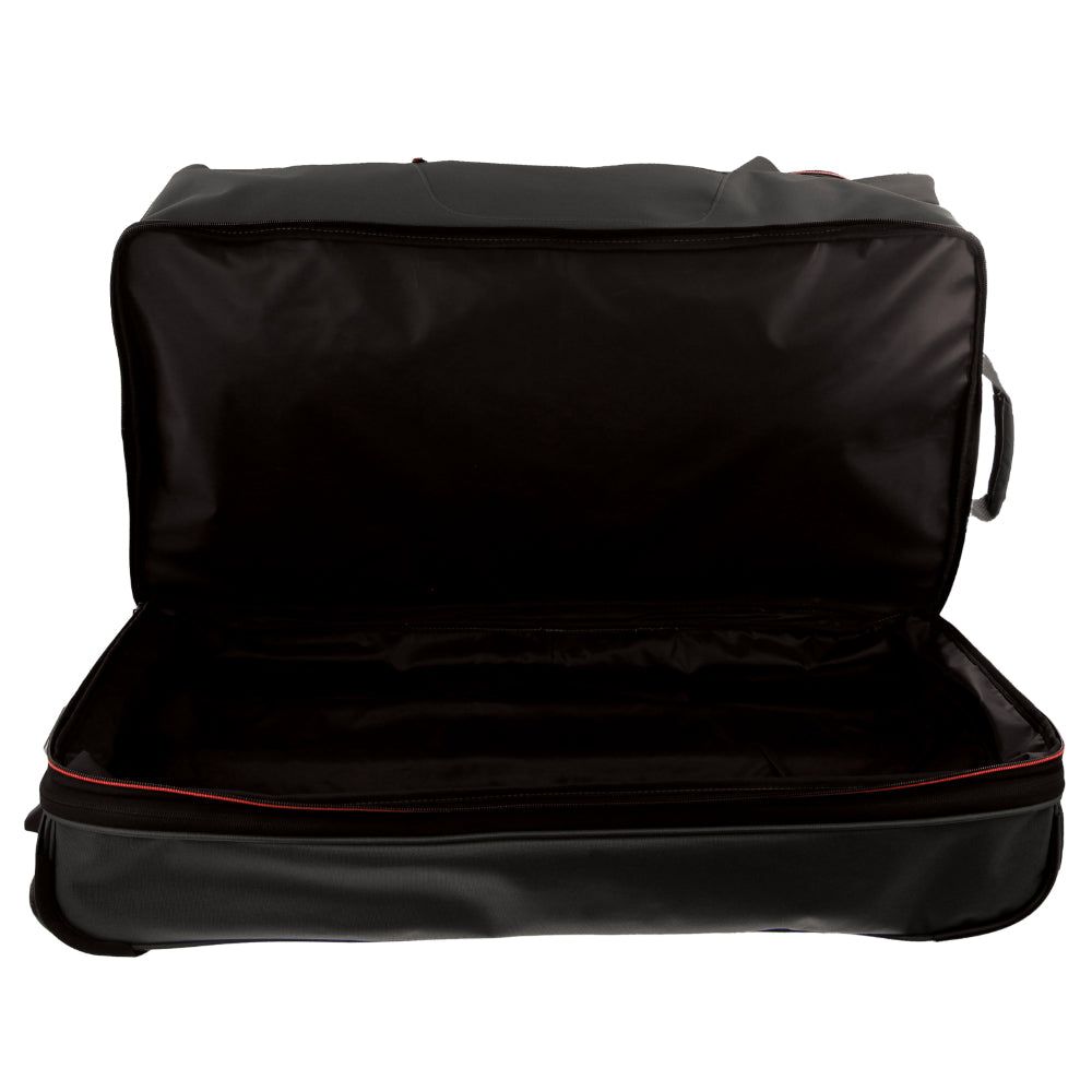 Black Pierre Cardin 82cm Large Soft Trolley Case | 2450-JTVGI