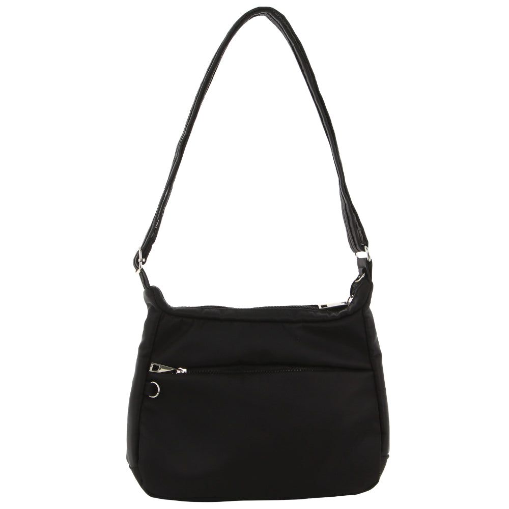 Black Pierre Cardin Anti-Theft Cross Body Bag | 2579-WLCHE