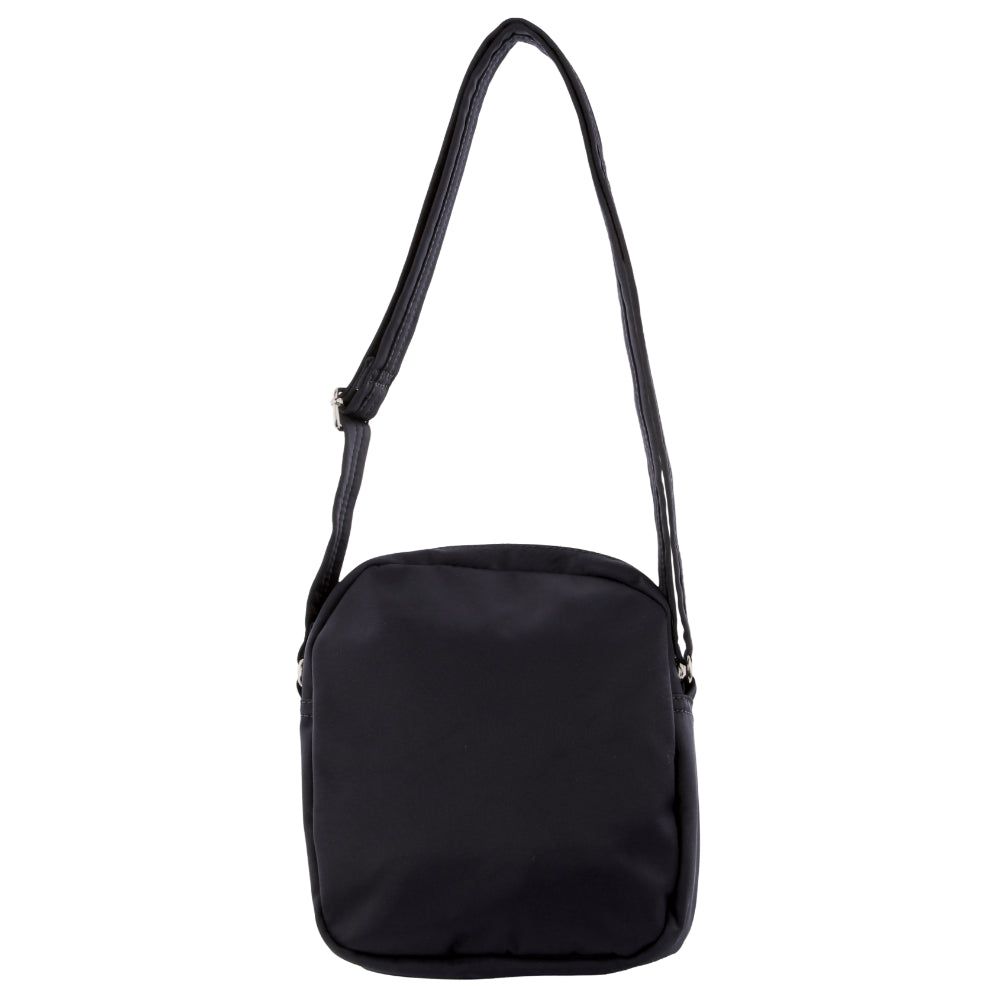 Black Pierre Cardin Anti-Theft Cross Body Bag | 0873-UXKSO