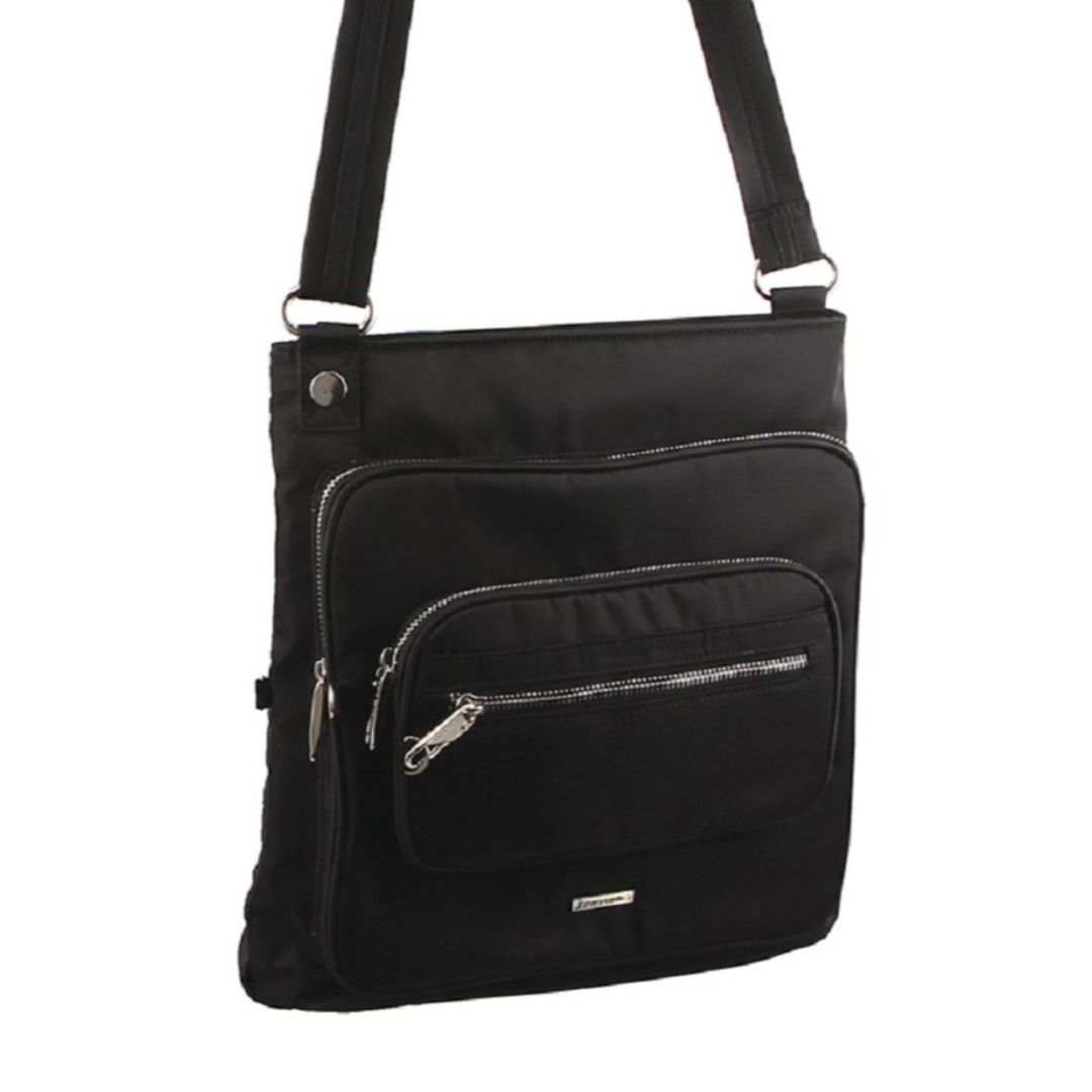 Black Pierre Cardin Anti-Theft Cross Body | 5627-RPTVS