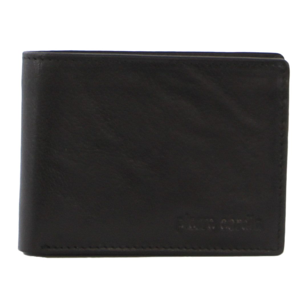 Black Pierre Cardin Leather Bi-Fold Wallet | 9106-NRFDX