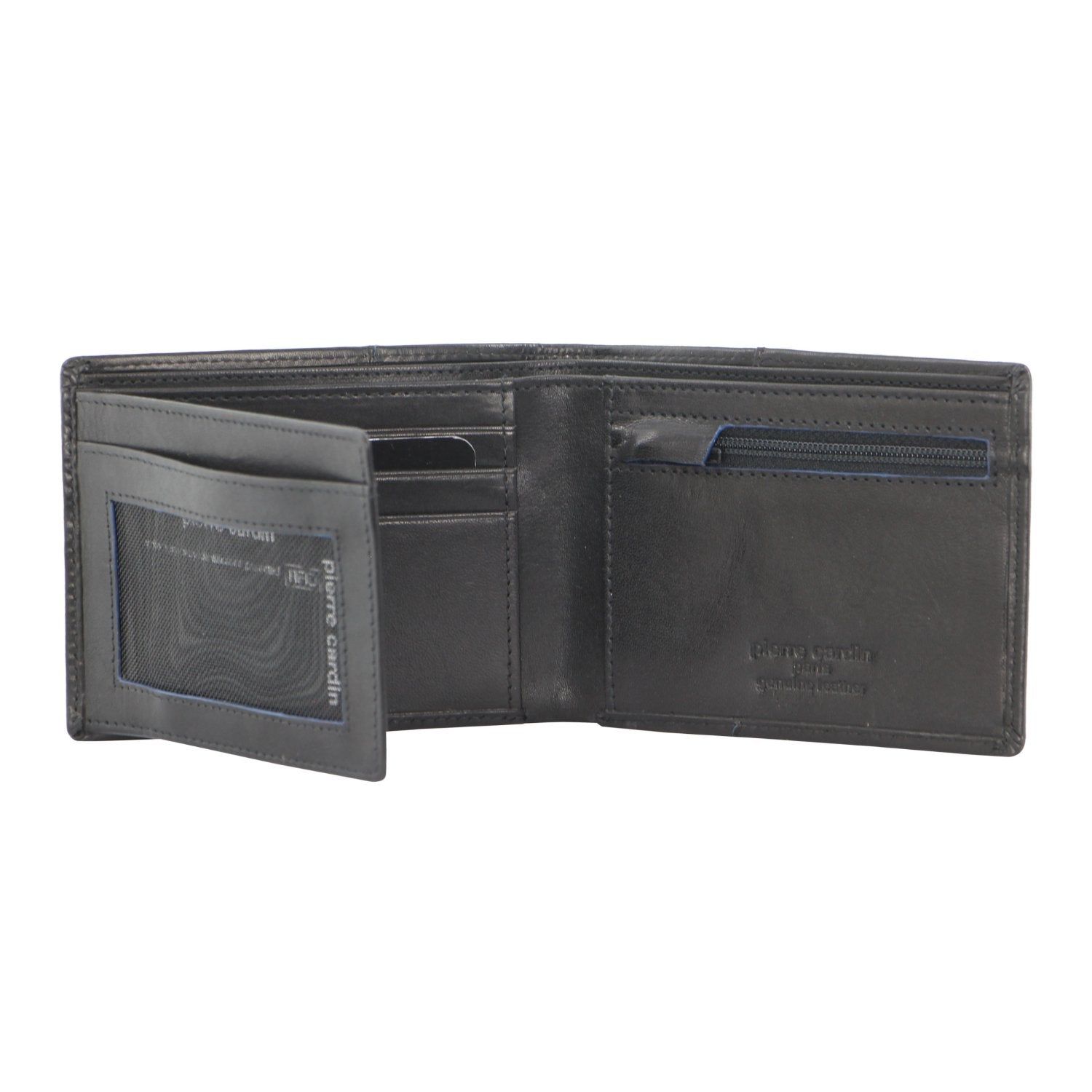 Black Pierre Cardin Leather Bi-Fold Wallet | 4683-LVGPW