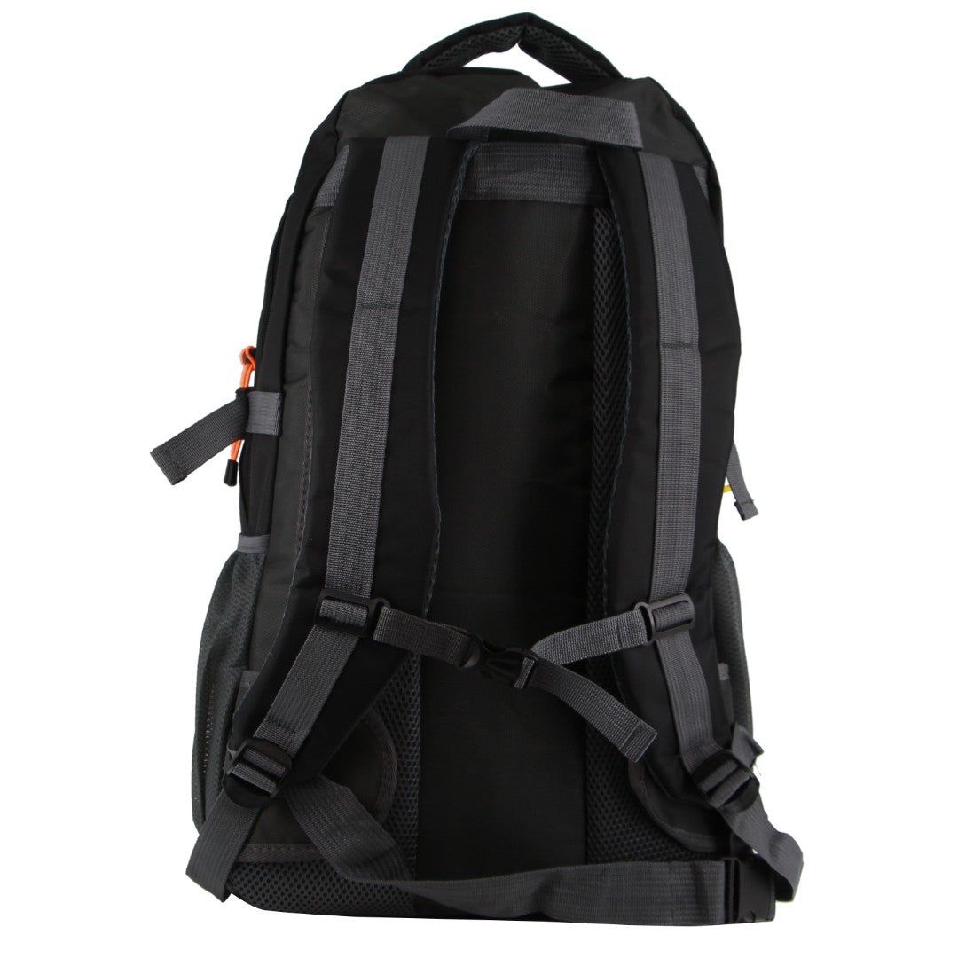 Black Pierre Cardin Nylon Travel & Sport Large Backpack | 9862-BFCPD