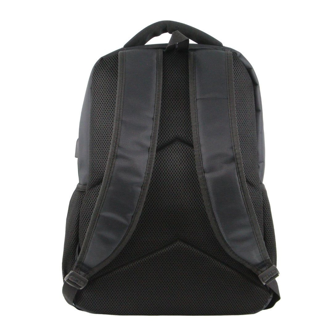 Black Pierre Cardin Travel & Business Backpack with Built-in USB Port | 2608-ZETCW