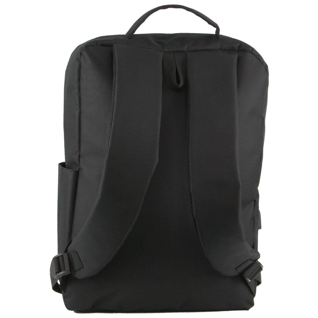 Black Pierre Cardin Travel & Business Backpack with Built-in USB Port | 0568-PKVNG