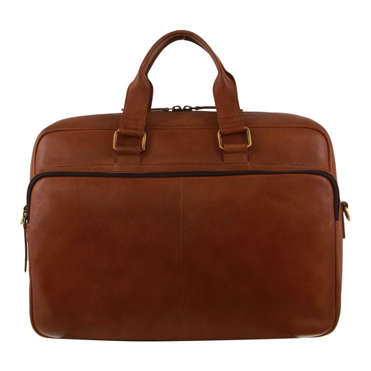 Brown Pierre Cardin Rustic Business Computer Bag | 2739-CIQOY