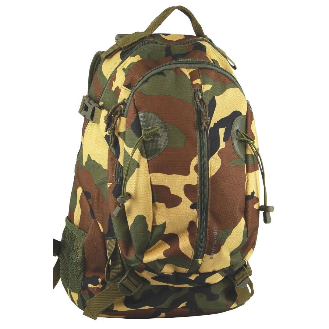 Camouflage Pierre Cardin Adventure Travel & Casual Backpack | 2016-QUFPK