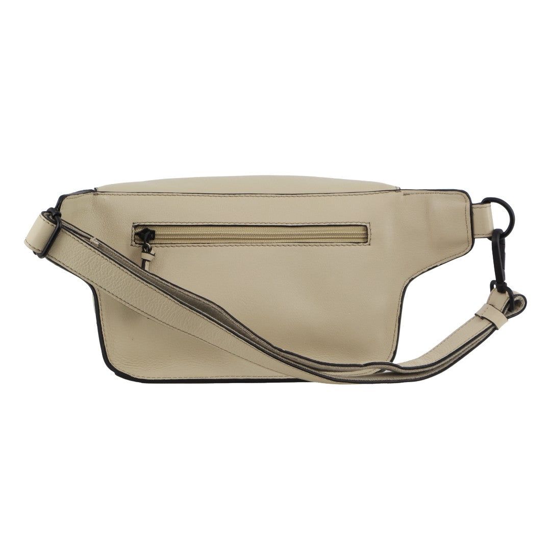 Cement Pierre Cardin Leather 3-Way Sling Bag | 9068-JSVFR