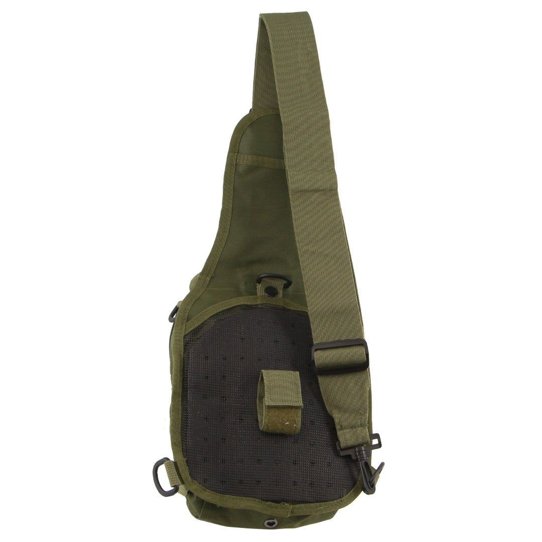 Green Pierre Cardin Cross Body Sling Bag Tactical Rucksack Shoulder Chest Messenger Bag | 2138-BDJSG