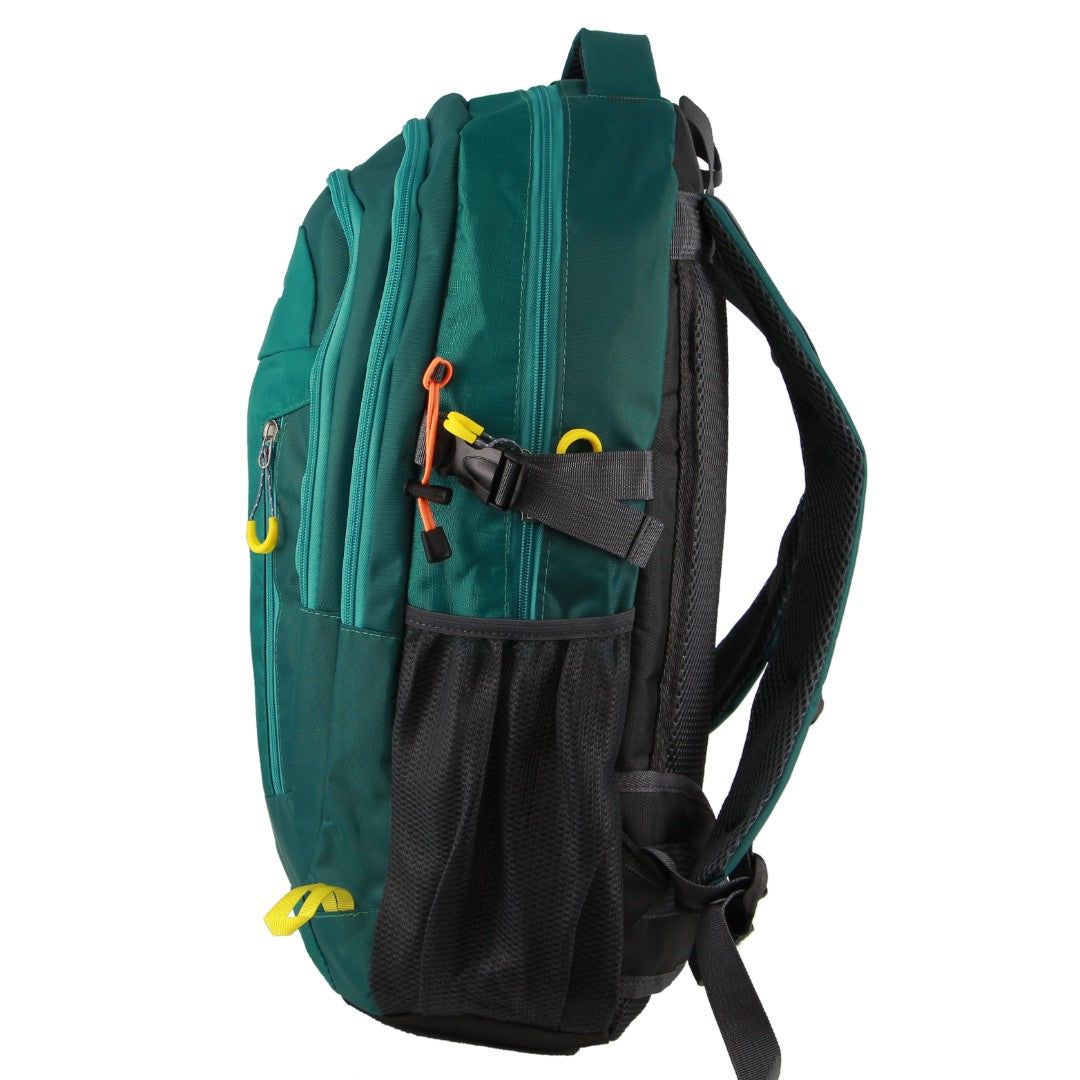 Green Pierre Cardin Nylon Adventure Travel & Sport Large Backpack | 2478-SJZLI