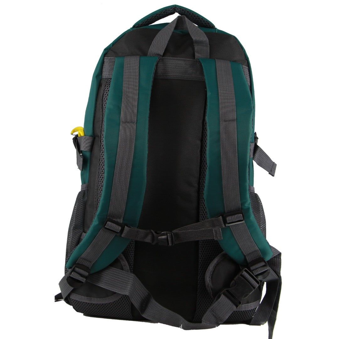 Green Pierre Cardin Nylon Adventure Travel & Sport Large Backpack | 2478-SJZLI