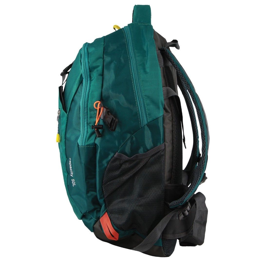 Green Pierre Cardin Nylon Travel & Sport Medium Backpack | 0394-GIPVS