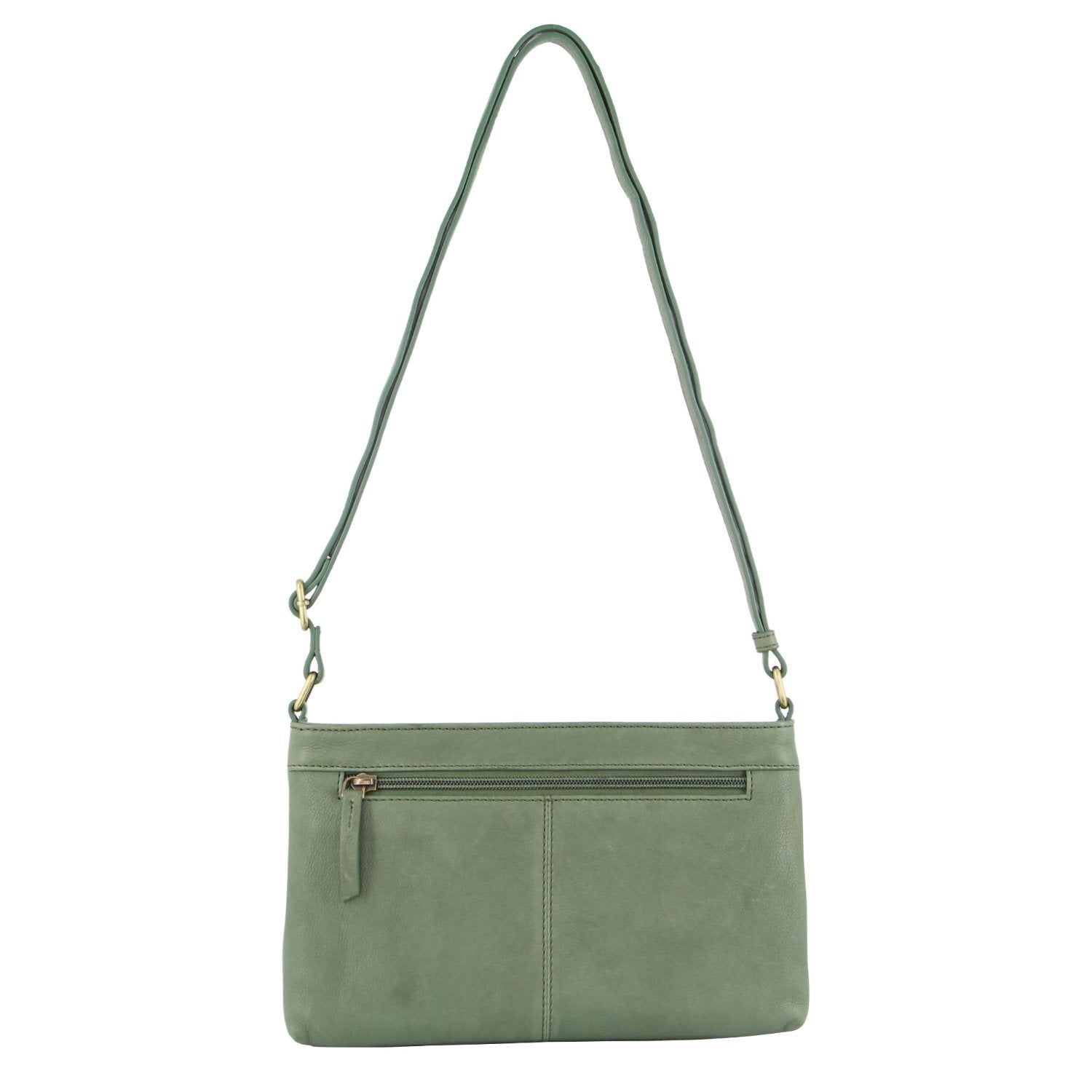 Green Pierre Cardin Woven Leather Blazer Bag | 5487-VATYQ