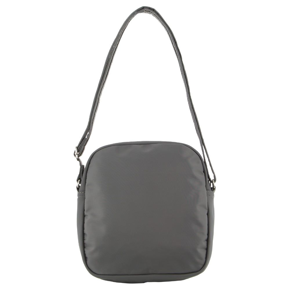 Grey Pierre Cardin Anti-Theft Cross Body Bag | 1472-QKGFX