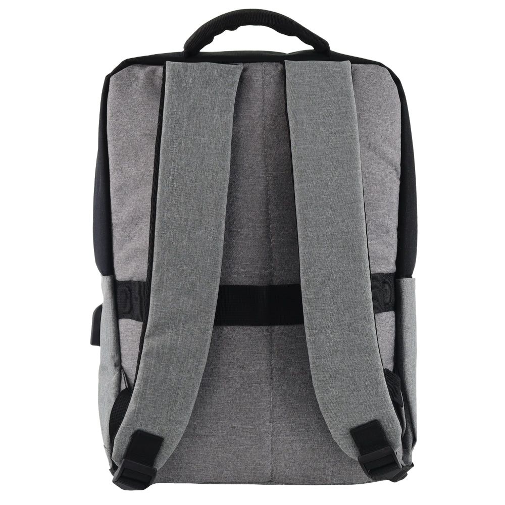 Grey Pierre Cardin Travel & Business Backpack with Built-in USB Port | 0692-IQFWS