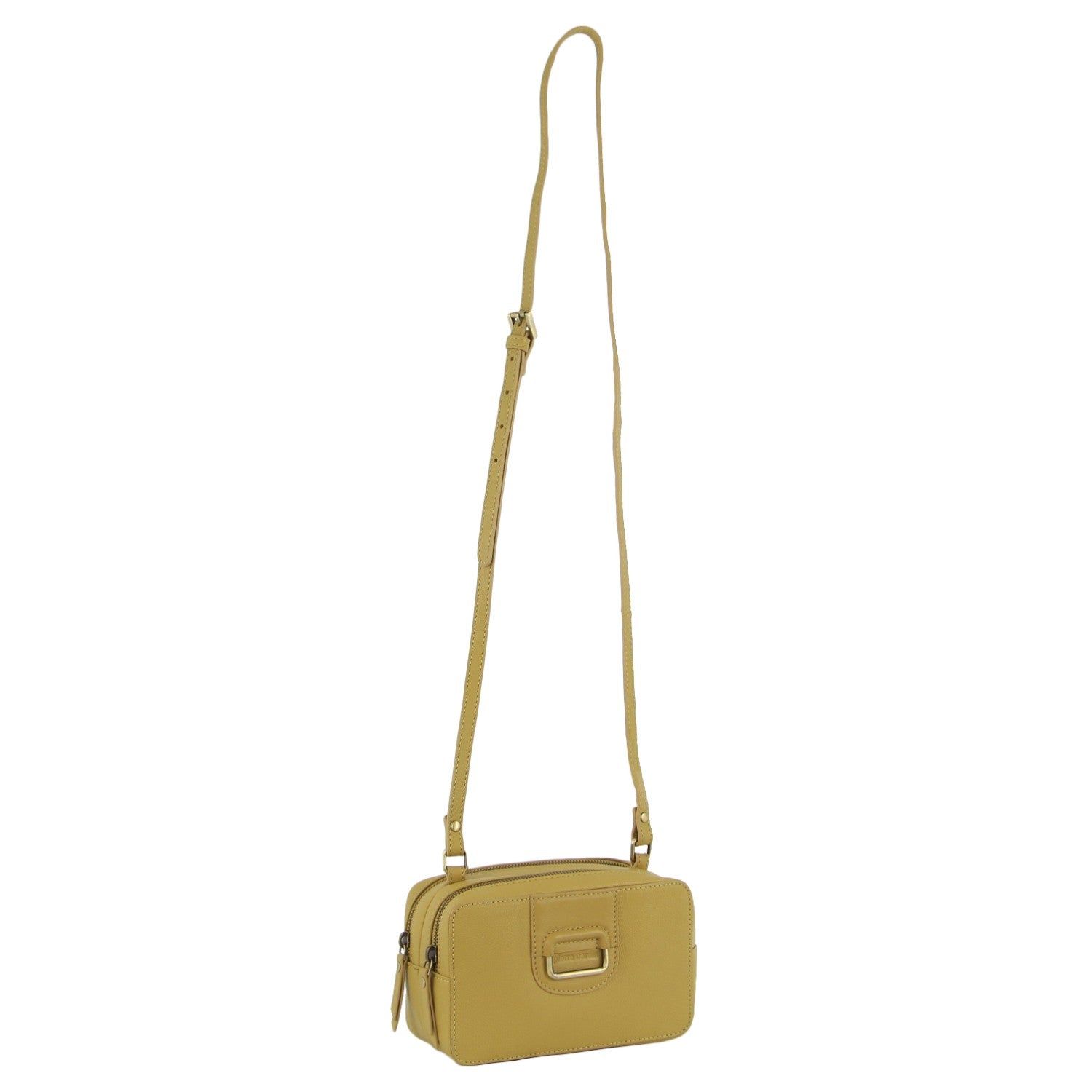 Jade Pierre Cardin Leather Cross-Body Clutch | 7041-KCBAX