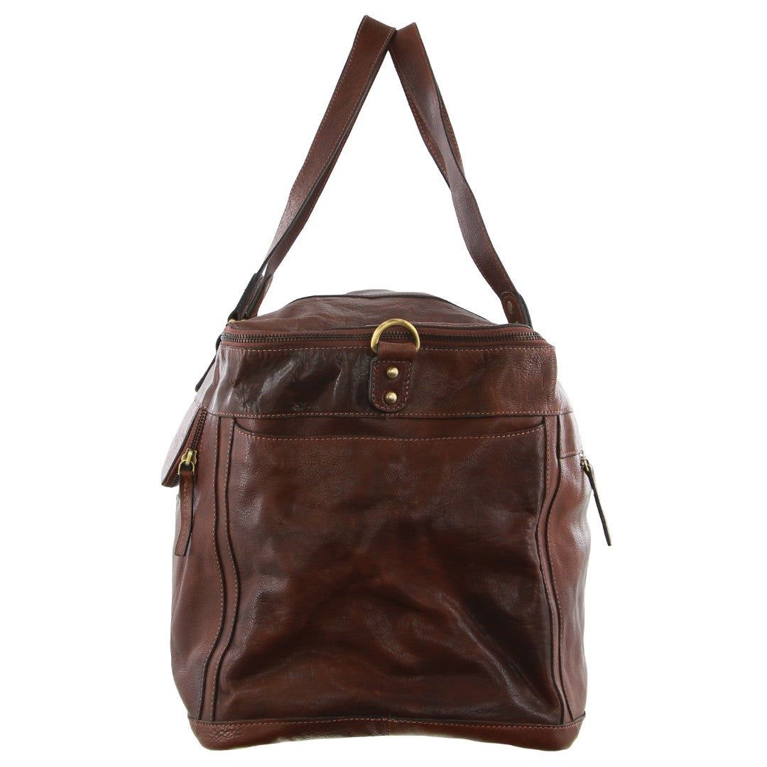 Legend Pierre Cardin Burnished Leather Multi-Compartment Overnight Bag | 0486-WPTFD