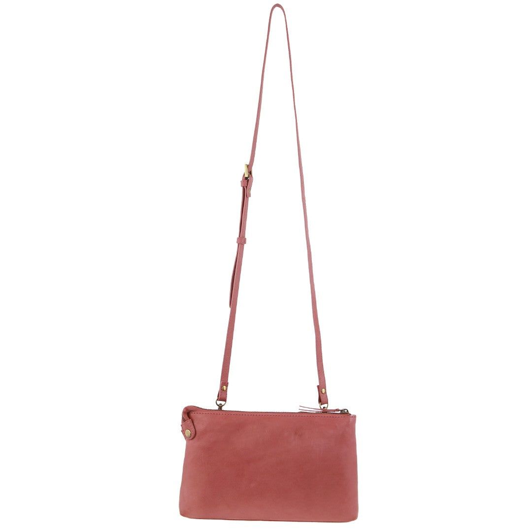 Marsala Pierre Cardin Leather Crossbody Bag | 1796-WVONZ