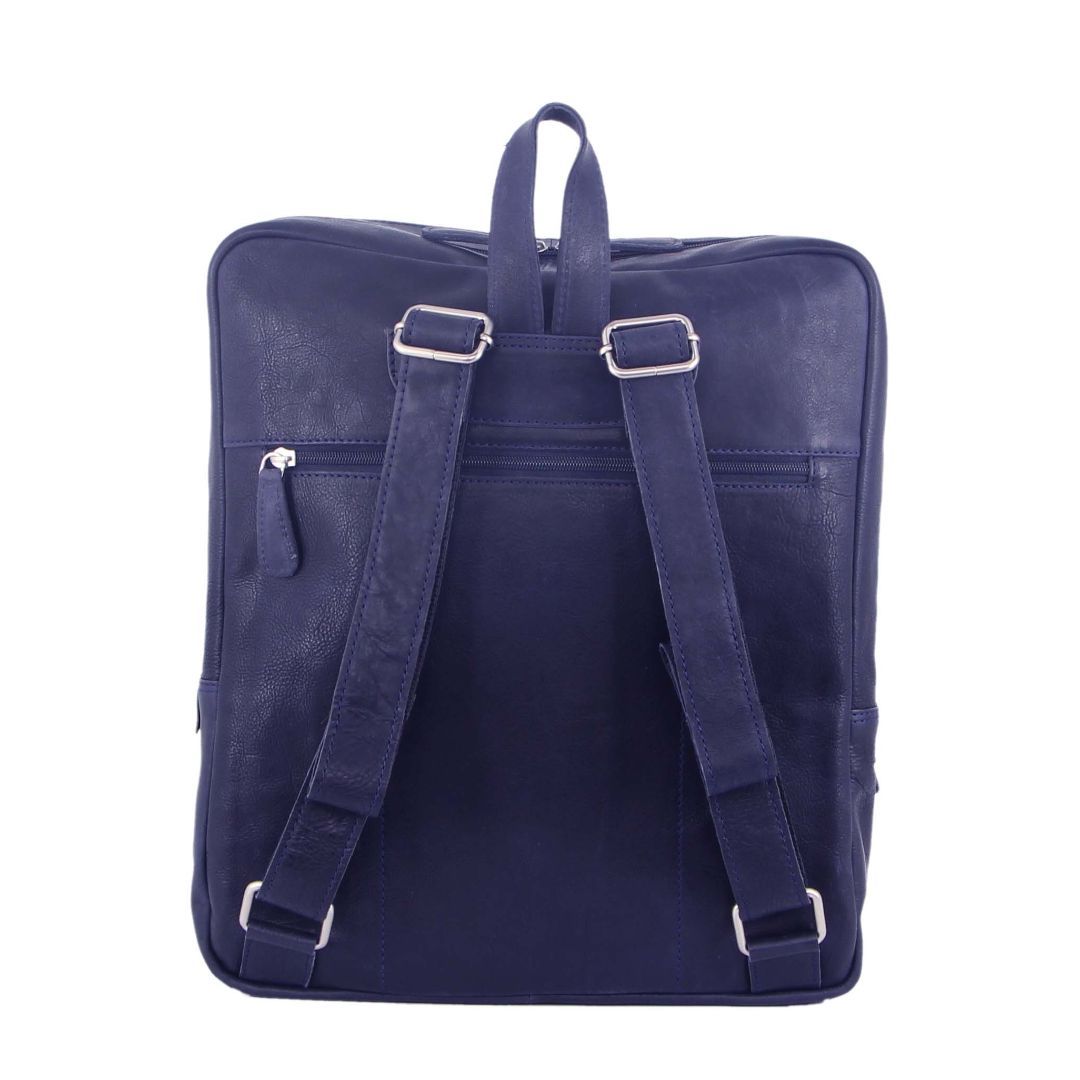 Midnight Pierre Cardin Rustic Leather Backpack | 1786-DVUGO