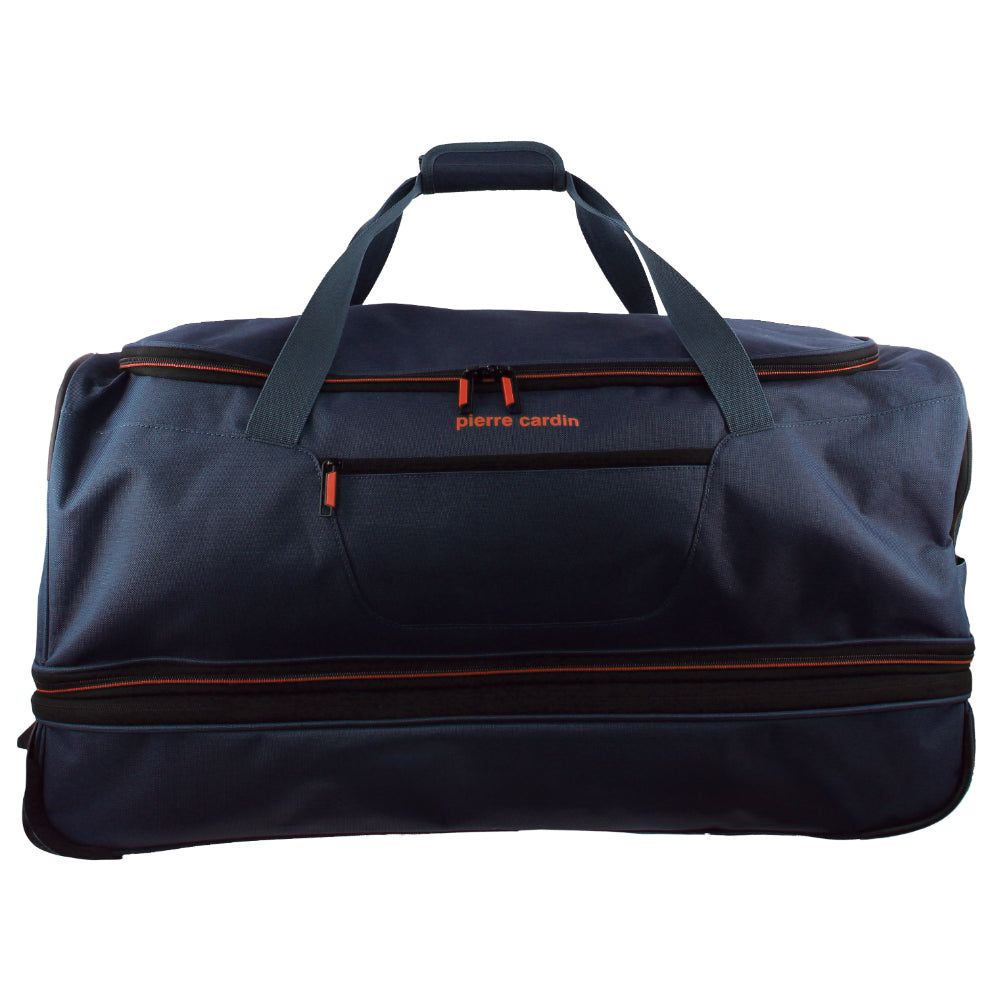 Navy Pierre Cardin 82cm Large Soft Trolley Case | 9518-NOCLX