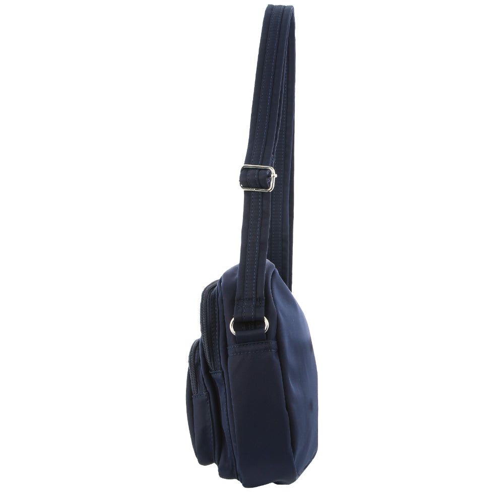 Navy Pierre Cardin Anti-Theft Cross Body Bag | 1623-USDYB