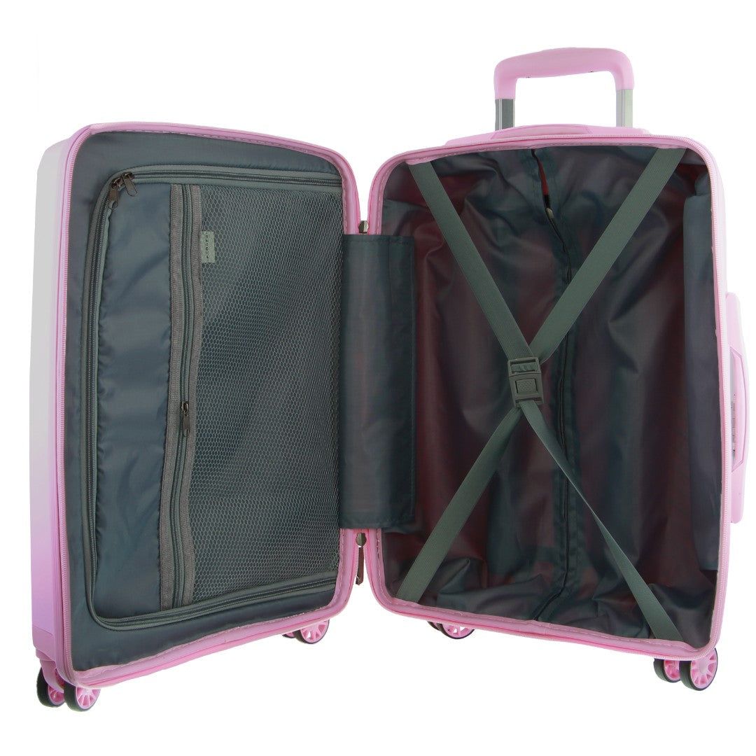 Pink Pierre Cardin 65cm Medium Hard-Shell Suitcase | 2045-PWBZA