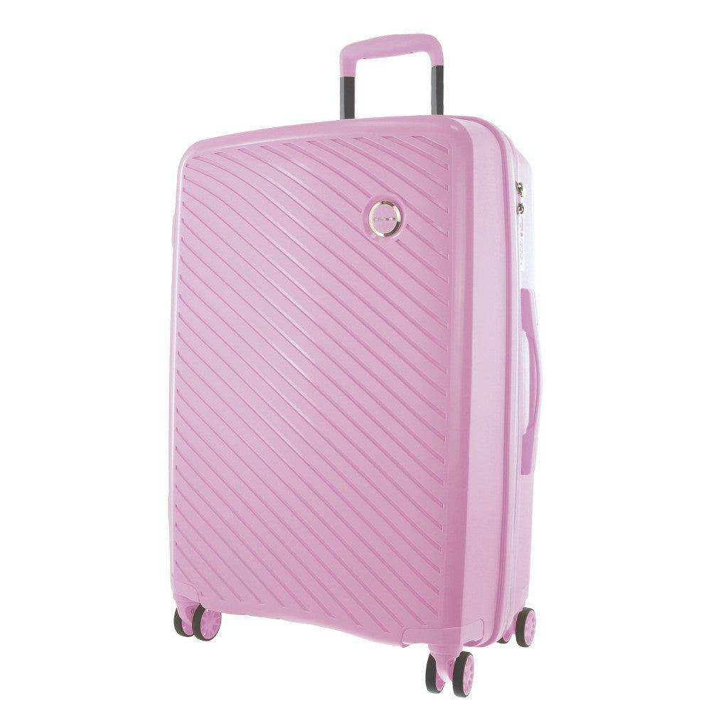 Pink Pierre Cardin 65cm Medium Hard-Shell Suitcase | 2045-PWBZA