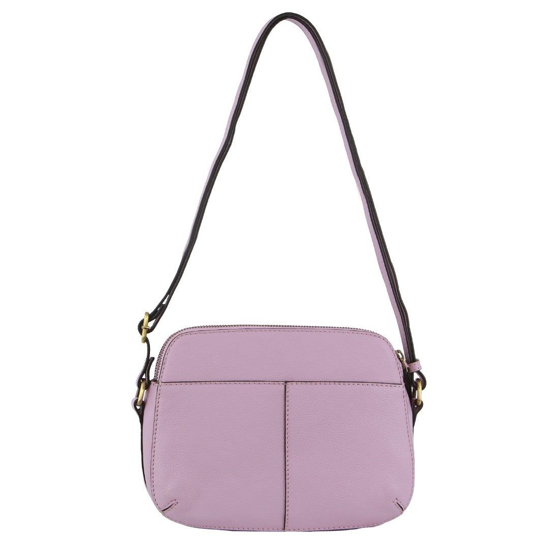 Pink Pierre Cardin Leather Crossbody Bag | 5964-YEXQC