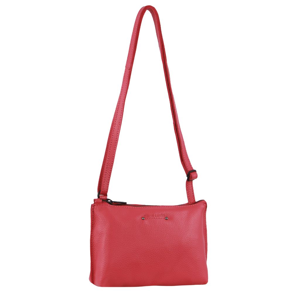 Pink Pierre Cardin Leather Trendy Cross-Body Bag | 6730-XTQEY