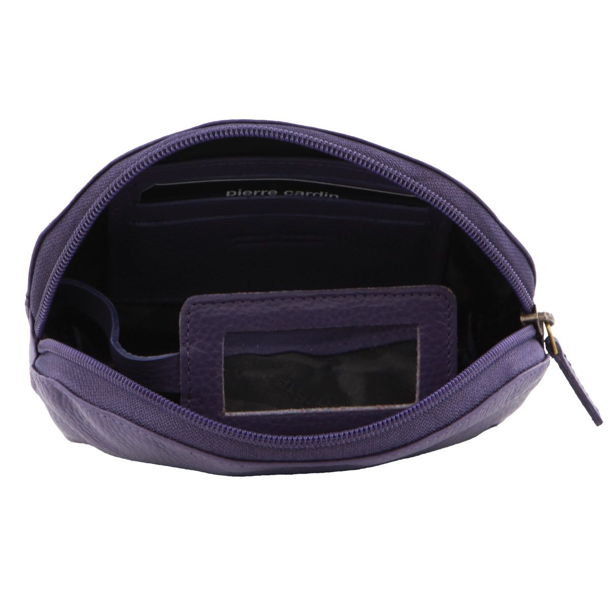 Purple Pierre Cardin Leather Coin Purse | 4791-DBTAF