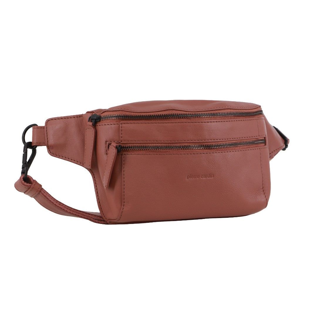 Rose Pierre Cardin Leather 3-Way Sling Bag | 8921-VTPXW