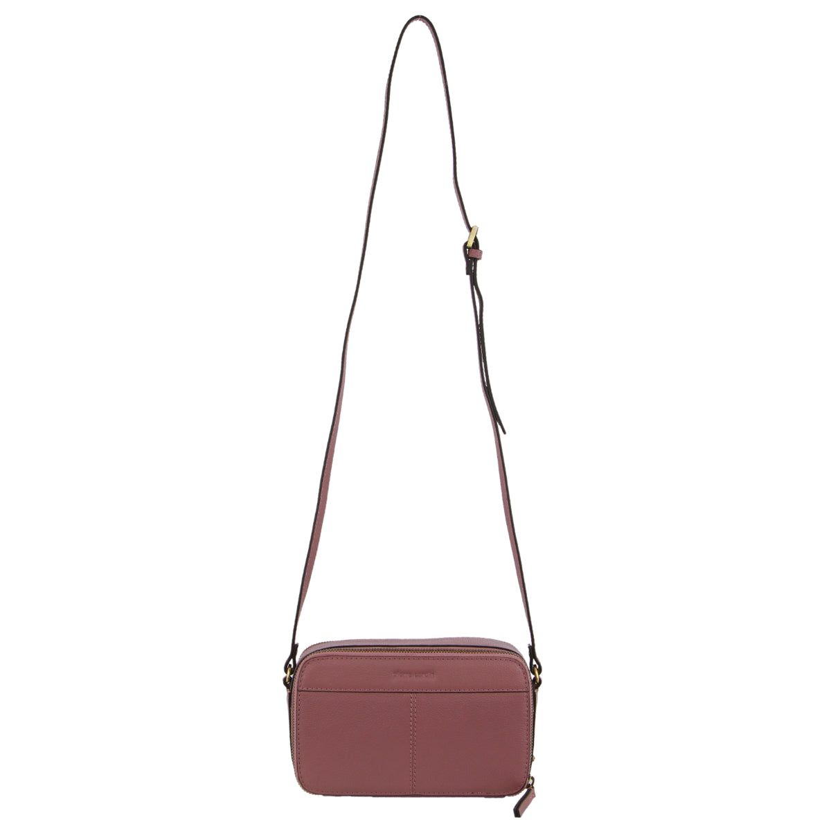 Rose Pierre Cardin Leather Crossbody Camera Bag | 2731-EKOJI