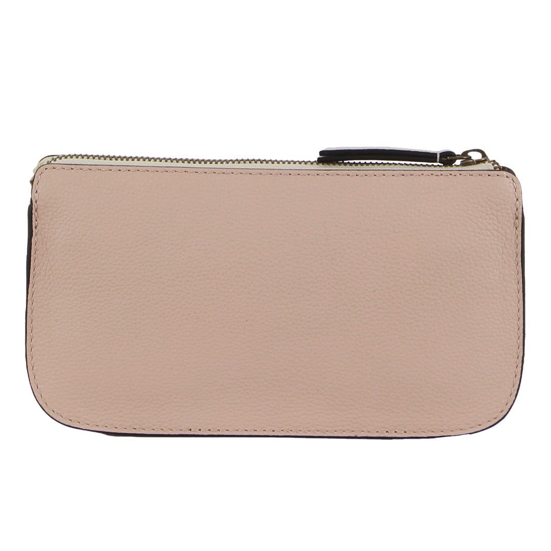 Rose Pierre Cardin Leather Crossbody Clutch Bag | 2895-WHQXD