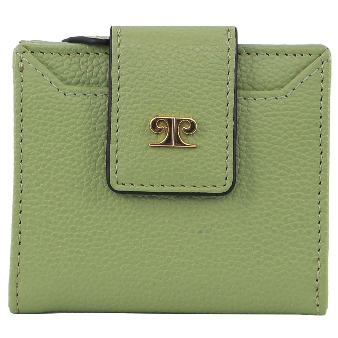 Rose Pierre Cardin Leather Flip-over Bi-fold Wallet | 7806-BOTGV