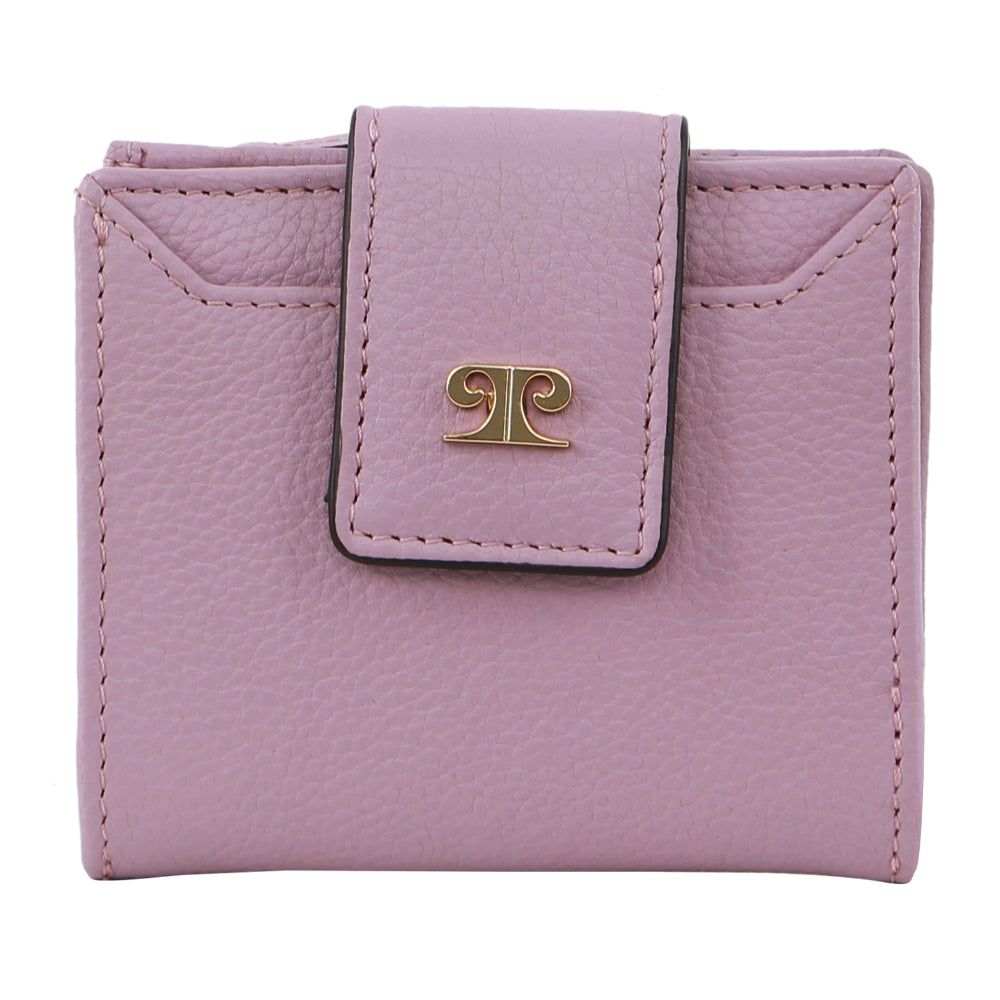 Rose Pierre Cardin Leather Flip-over Bi-fold Wallet | 7806-BOTGV