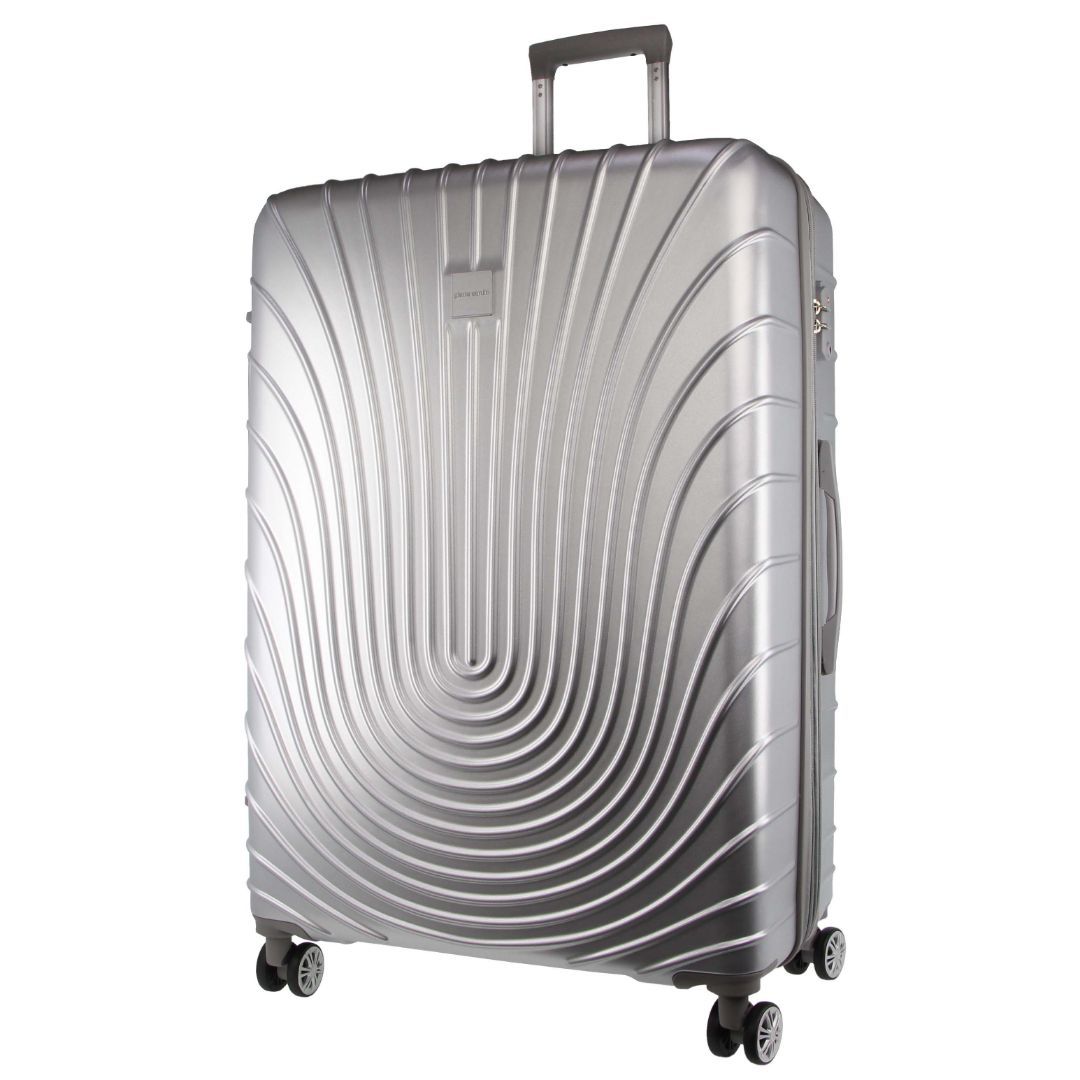 Silver Pierre Cardin 70cm MEDIUM Hard Shell Case | 2910-FNXUG