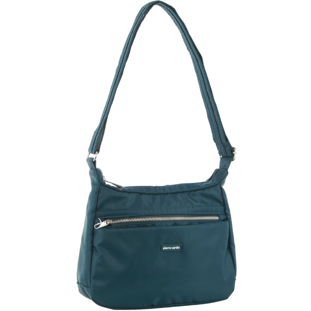 Turquoise Pierre Cardin Anti-Theft Cross Body Bag | 9308-RKIST